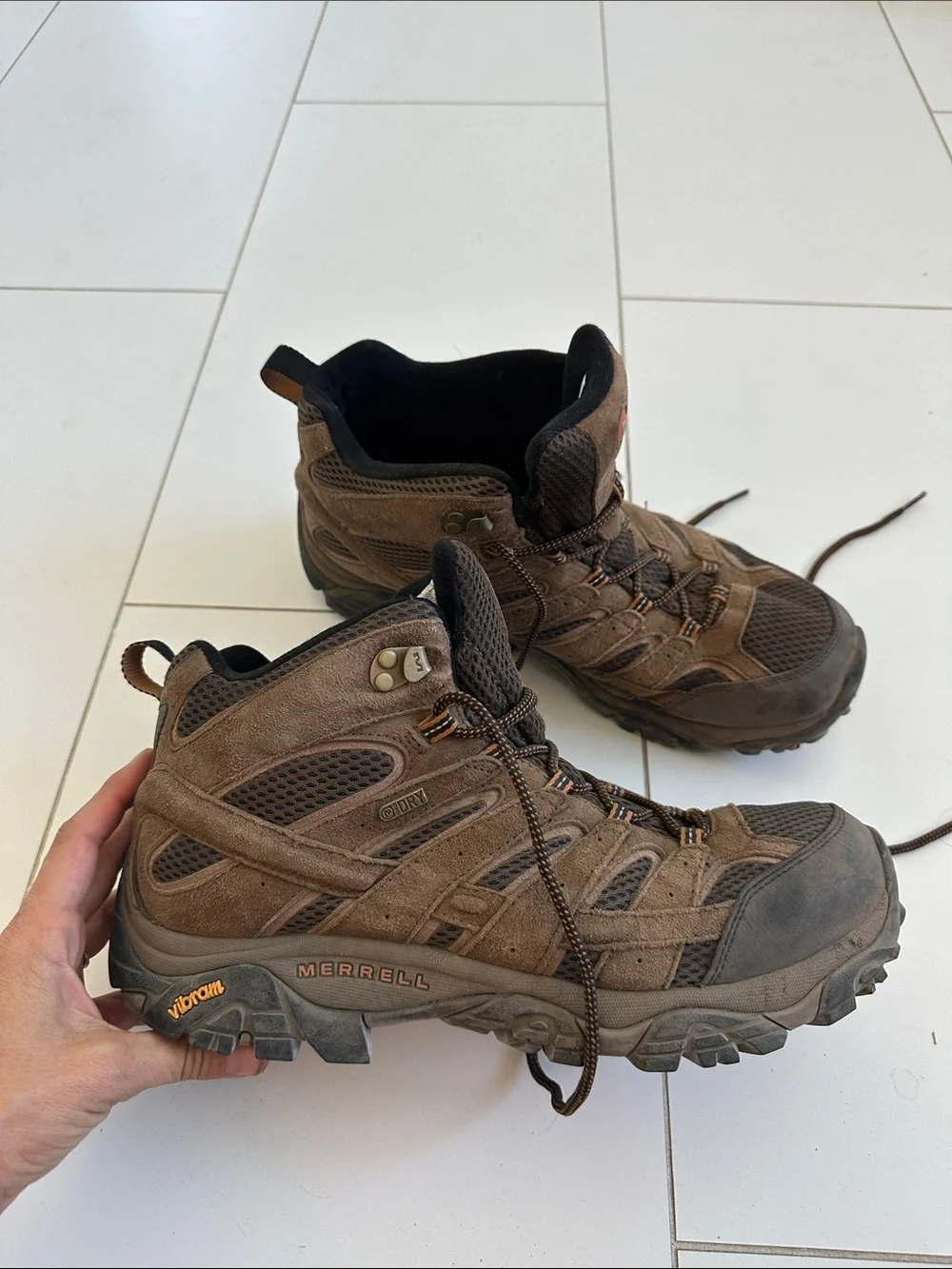Merrell Men's Brown Outdoor Hiking Boots 11